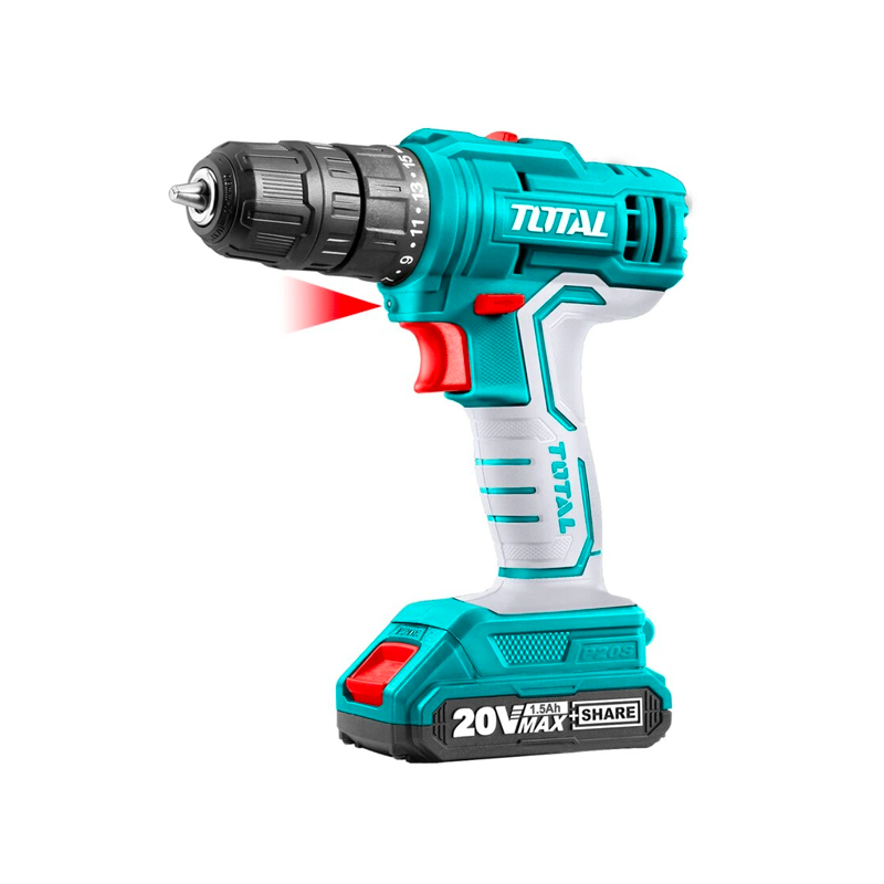 Máy Khoan Vặn Vít Dùng Pin Total TDLI20011 (20V) - hình ảnh sản phẩm thực tế 1