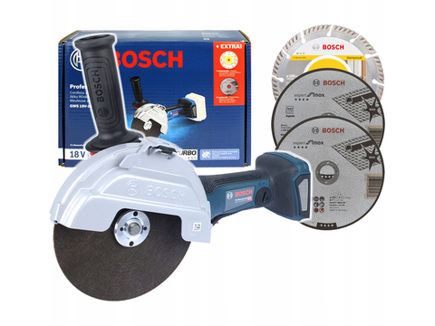 Máy Mài Góc Dùng Pin Bosch GWS 18V-180 PC (Solo)