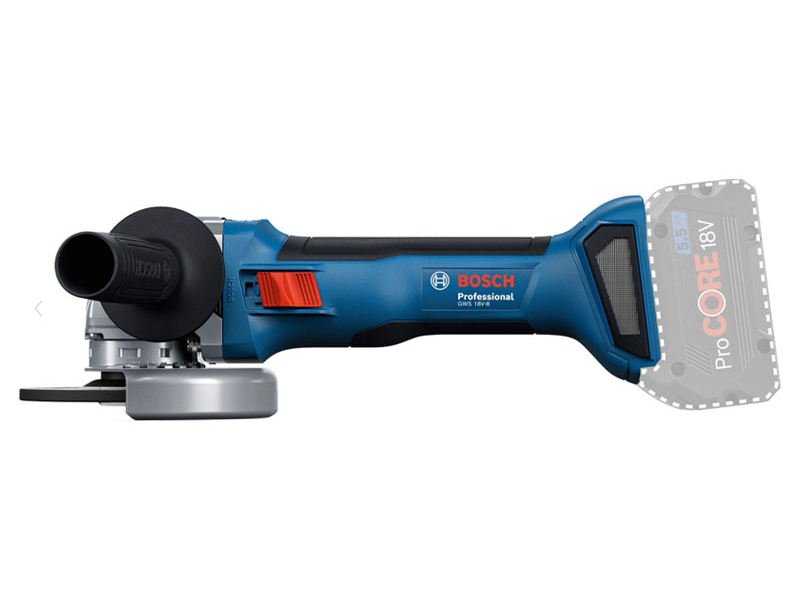 Máy Mài Góc Dùng Pin Bosch GWS 18V-8 (125mm - SOLO)