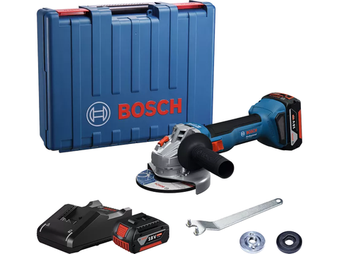 Máy Mài Góc Dùng Pin Bosch GWS 18V-8 (Set 2x4Ah)
