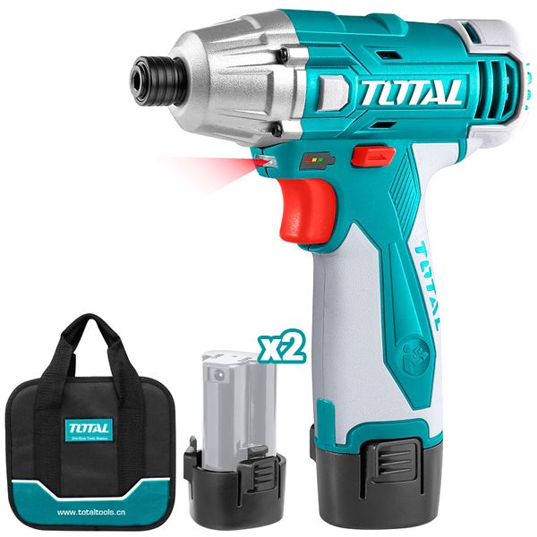 Máy Vặn Vít Dùng Pin 12V Total TIDLI228121 - hình ảnh sản phẩm thực tế 1