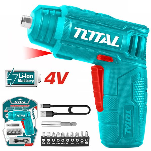 Máy Vặn Vít Dùng Pin 4V Total TSDLI0402 - hình ảnh sản phẩm thực tế 1