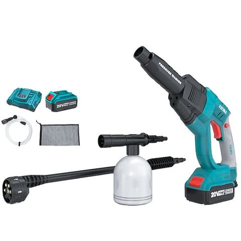 Máy Xịt Rửa Áp Lực Dùng Pin 20V/4.0Ah TPWLI20084