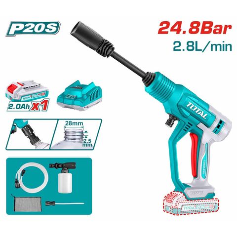 Máy Xịt Rửa Dùng Pin 20V TPWLI20362
