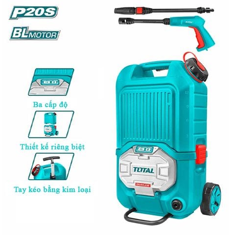 Máy Xịt Rửa Dùng Pin 40V TPWLI4006