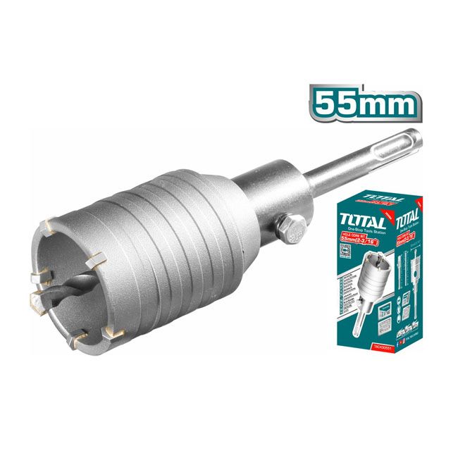 Mũi Khoan Rút Lõi Tường Total TAC430551 55mm - hình ảnh sản phẩm thực tế 1