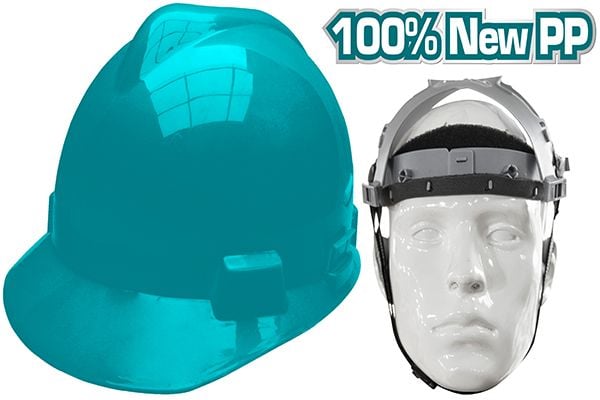 Nón Bảo Hộ (Xanh) Total TSP608 - hình ảnh sản phẩm thực tế 1