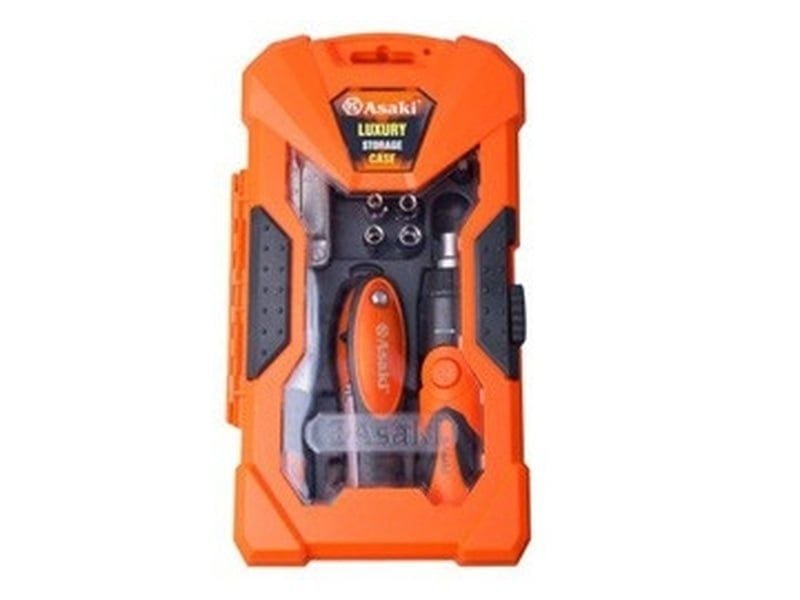Bộ Dụng Cụ Đa Năng 33 Chi Tiết Asaki AK-6358