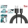 Ảnh thu nhỏ Dây Cáp Sạc USB Type-A Sang Type-C 1M TIUCC01 1