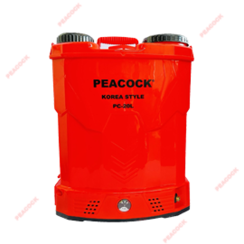 Máy phun thuốc điện bơm đơn PC-20L (PEACOCK)