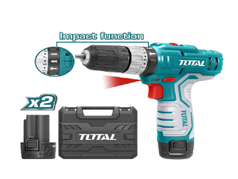 Máy Khoan Búa Pin 12V (Không Kèm Dây & Đầu Sạc) TIDLI12328 TOTAL