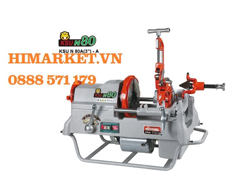 Máy Tiện Ren Ống Kong Sung Ksu N80A-A (3'')