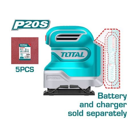 Máy Chà Nhám Vuông Dùng Pin Lithium-Ion 20V (Không Kèm Pin & Sạc) TSHSLI2014