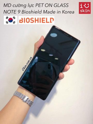 Kính Cường Lực Note 9 Bioshield Cảm Ứng Siêu Mượt Không Bể Chính Hãng Hàn Quốc