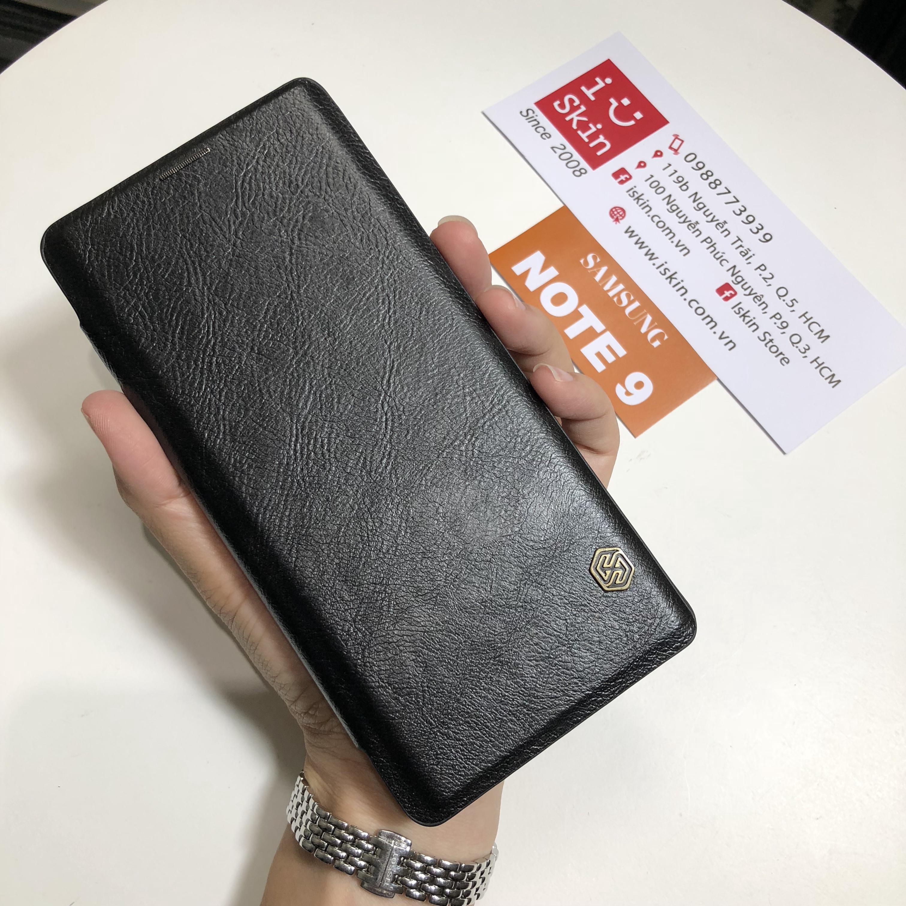 Bao Da Samsung Galaxy Note 9 Nillkin Qin Chinh Hang Cao Cấp Iskin Store