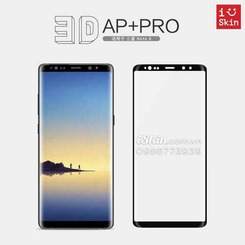 Miếng Dán Cường Lực Dẻo Samsung Galaxy Note 8 Nillkin 3D AP+PRO Chính Hãng