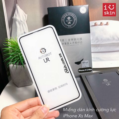 Kính Cường Lực Iphone Xs Max UR AUTOBOT Full Màn Hình Chính Hãng