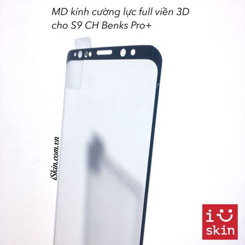 Miếng Dán Kính Cường Lực Samsung Galaxy S9 Benks Chính Hãng