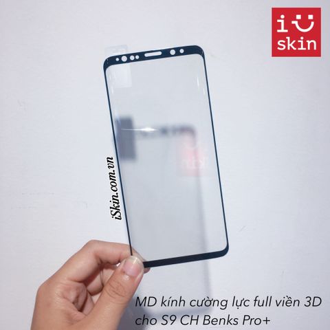 Miếng Dán Kính Cường Lực Samsung Galaxy S9 Benks Chính Hãng