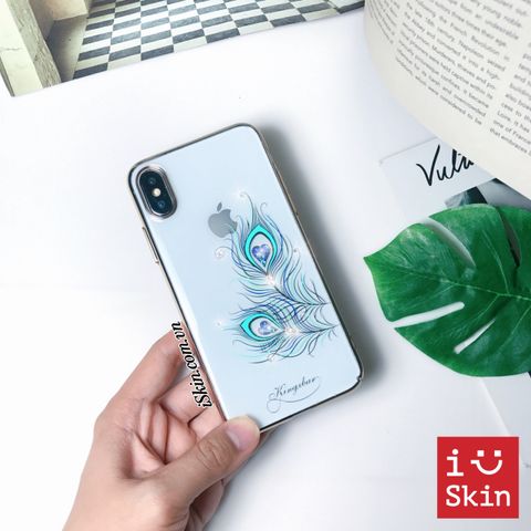 Ốp Lưng Iphone X Kingxbar Garden Hoa Văn Đính Đá Swarovski Chính Hãng