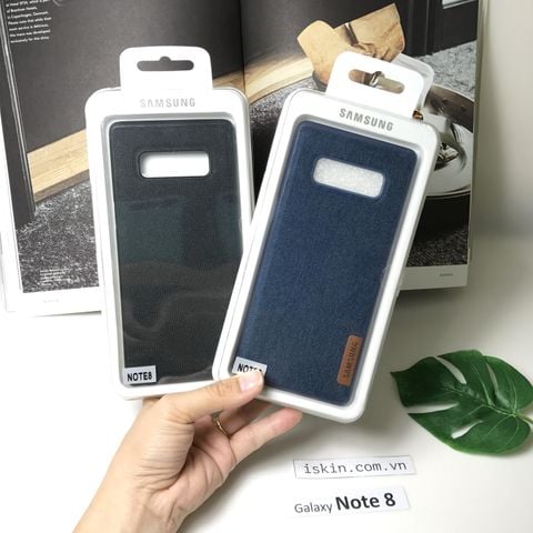 Ốp Lưng Vải Canvas Samsung Galaxy Note 8 Đẹp Cao Cấp