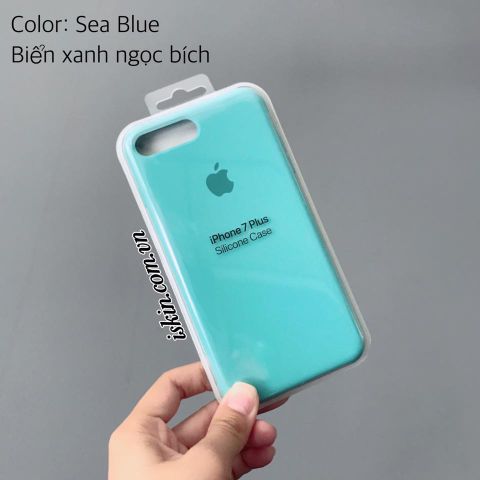 Ôp Zin Apple Silicon Case Iphone 7 Plus Cao Cấp Hàng Đẹp Nguyên Seal