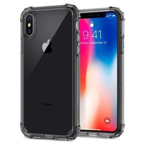 Ốp Lưng Iphone X Spigen Crystal Shell Chính Hãng USA