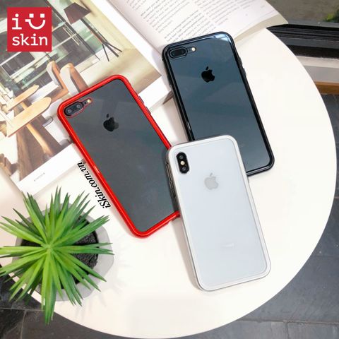 Ốp Lưng Iphone X Likgus Magnet Viền Hít Lưng Kính 9H Trong Suốt