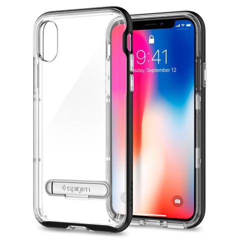 Ốp Lưng Iphone X Spigen Crystal Hybrid Chính Hãng SGP USA