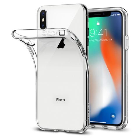 Ốp Lưng Iphone X Spigen Liquid Crystal Chính Hãng SGP USA