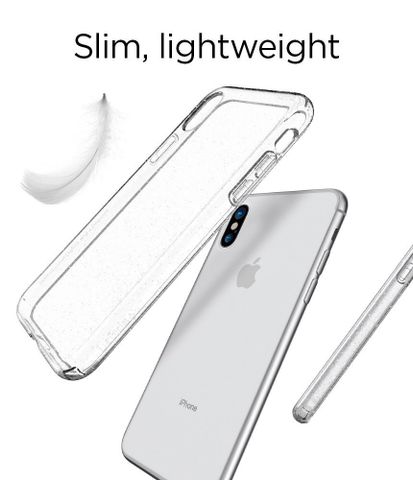 Ốp Lưng Iphone X Spigen Liquid Crystal Glitter Chính Hãng SGP USA