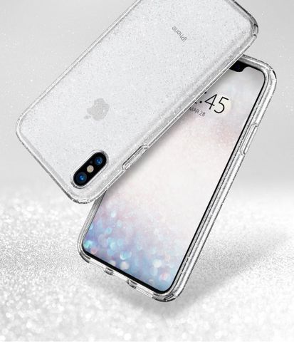 Ốp Lưng Iphone X Spigen Liquid Crystal Glitter Chính Hãng SGP USA
