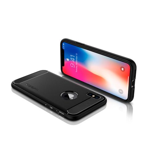 Ốp Lưng Iphone X Spigen Rugged Armor Chính Hãng SGP USA