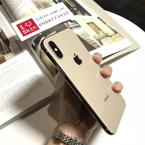 Miếng Dan Biến Iphone X Thanh Iphone Xs Max Gold Nguyễn Phuc Nguyen Iskin Store