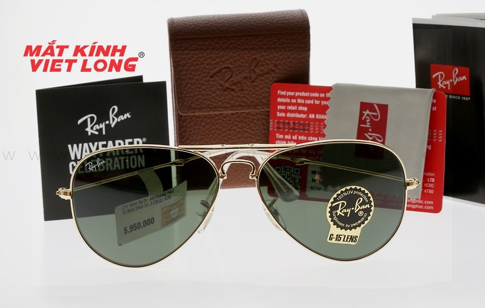  KÍNH MÁT RAYBAN RB3479-001 58-14 