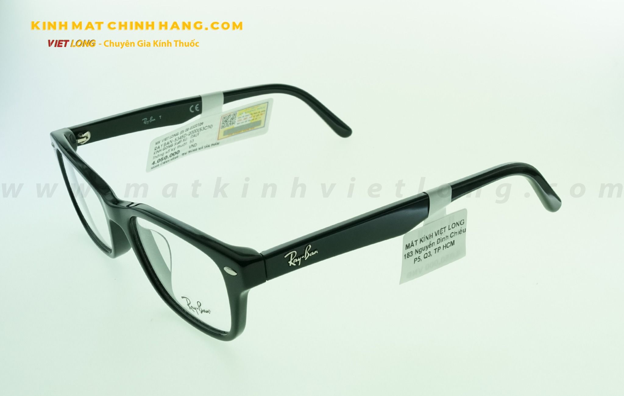  GỌNG KÍNH RAYBAN RB5345D-2000 53-18 