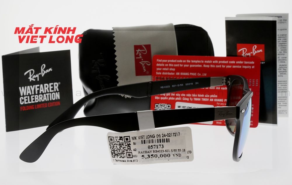  KÍNH MÁT RAYBAN RB4223-601-S/55 55-18 