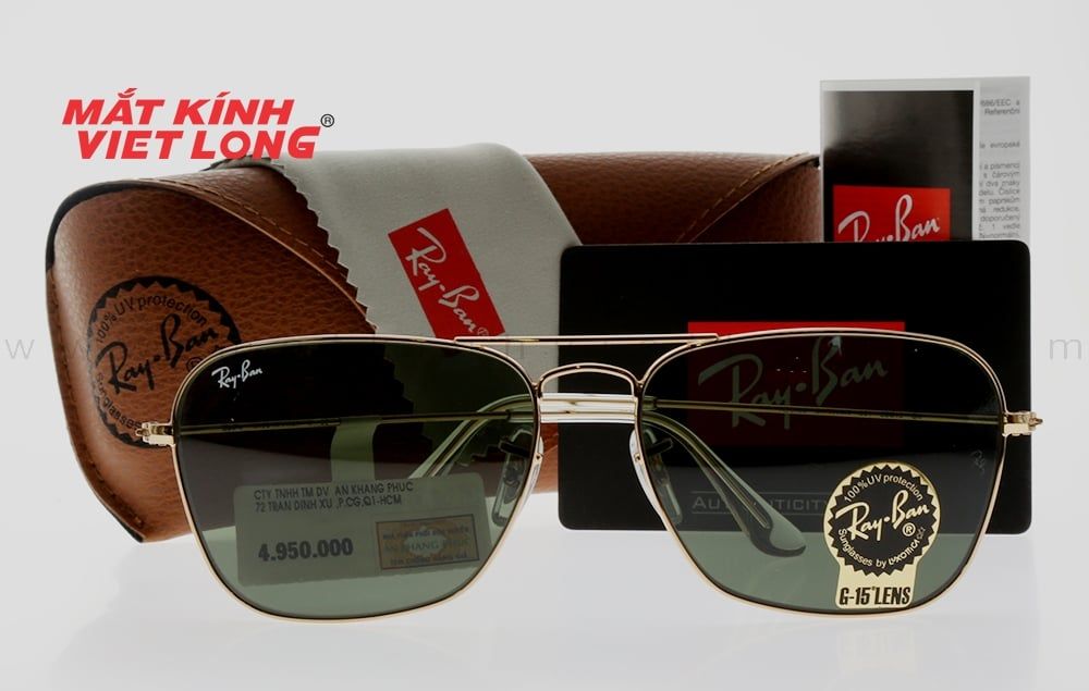  KÍNH MÁT RAYBAN RB3136-001 58-15 