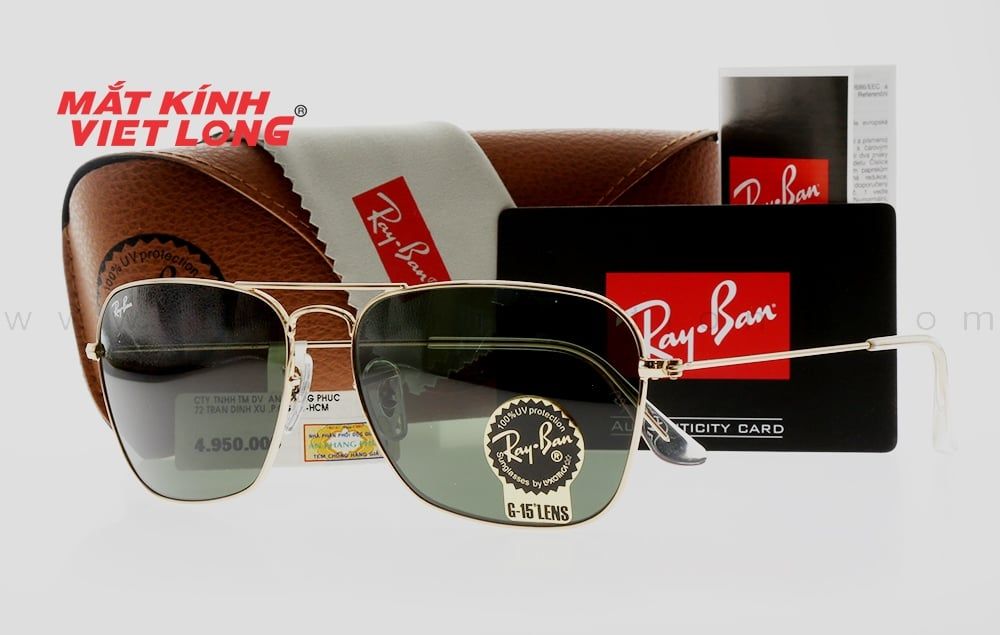  KÍNH MÁT RAYBAN RB3136-001 58-15 