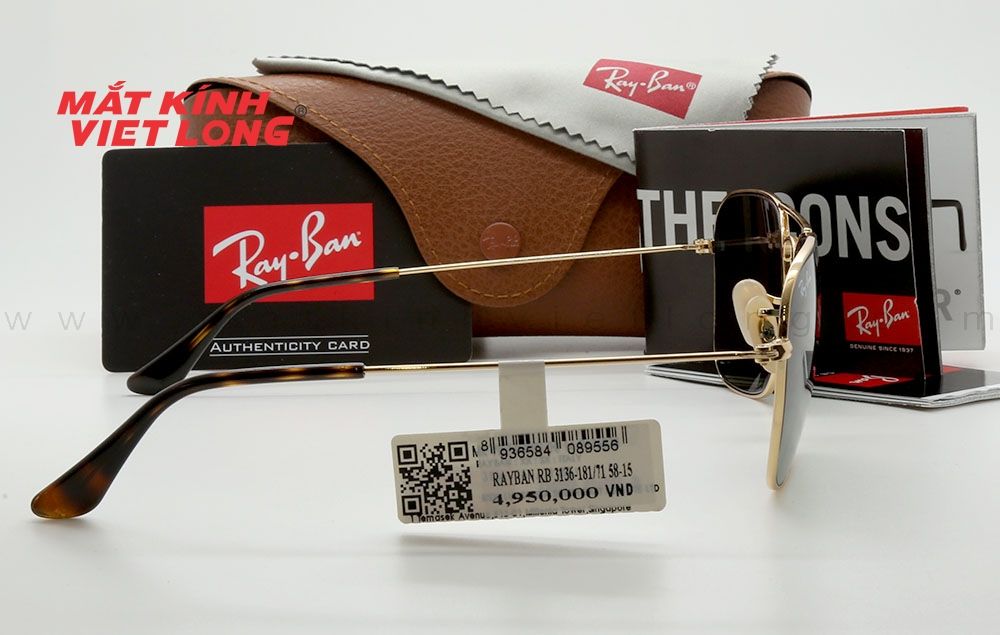  KÍNH MÁT RAYBAN RB3136-181/71 58-15 