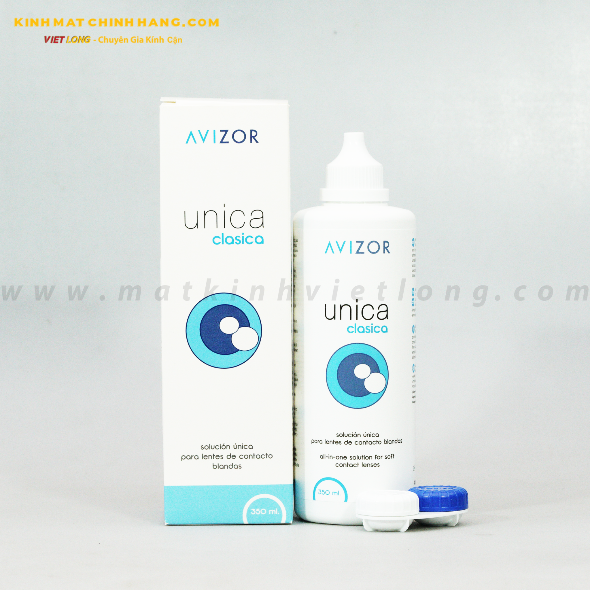 NƯỚC NGÂM AVIZOR UNICA CLASICA 350ML 