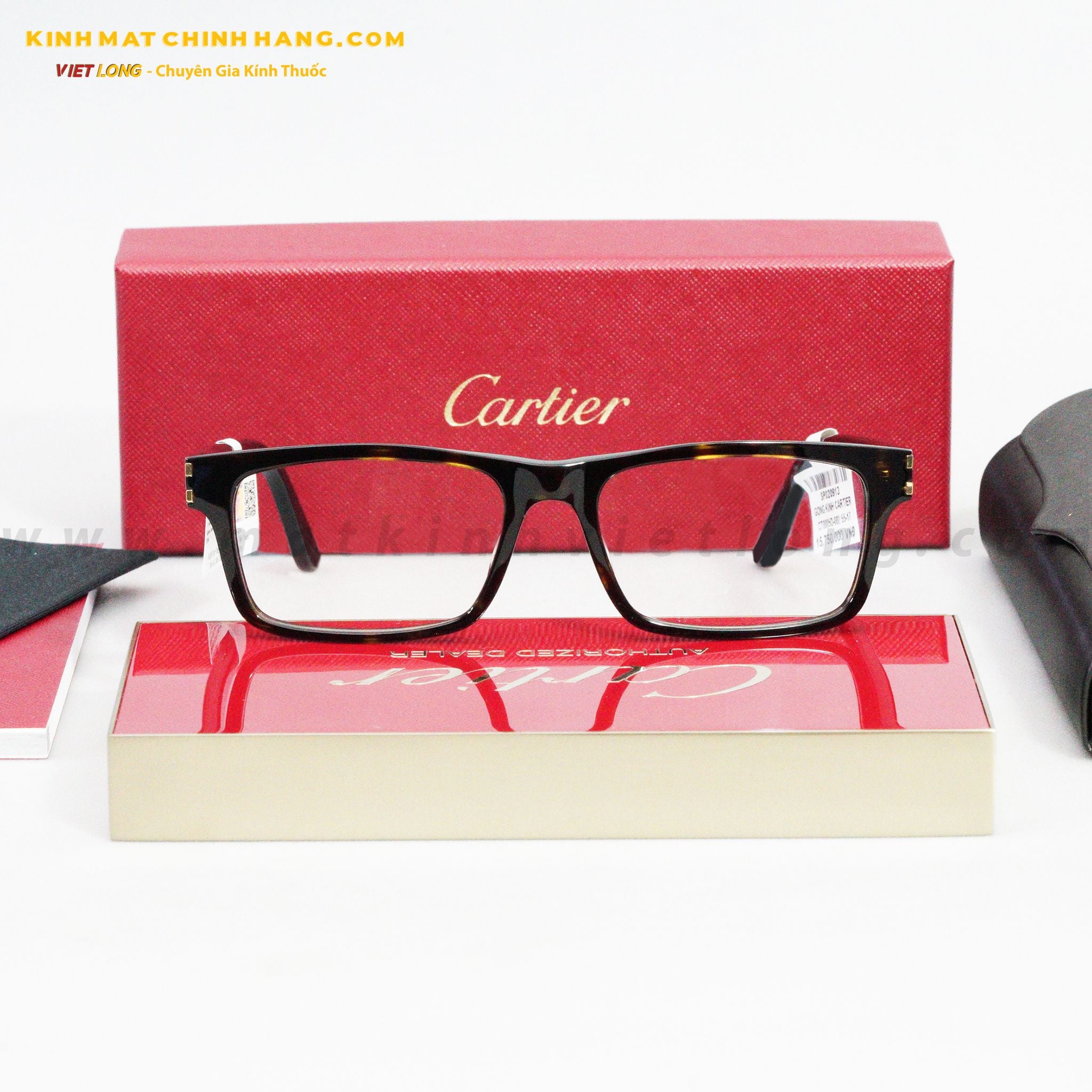 GỌNG KÍNH CARTIER CT0005O-002 55-17 