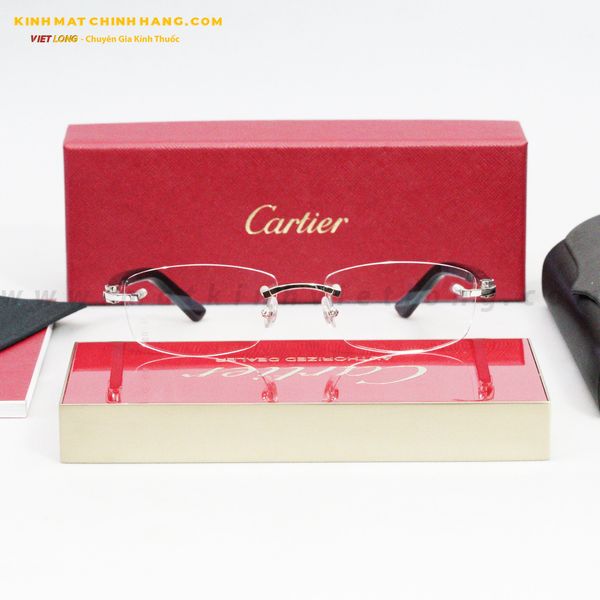  GỌNG KÍNH CARTIER T8101078-CT0048O-003 53-16 