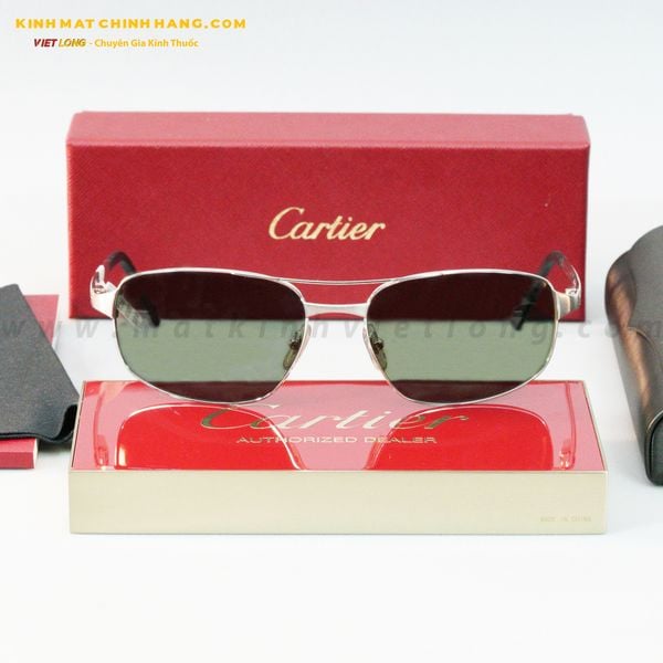  KÍNH MÁT CARTIER SANTOS 3536298 62-18 
