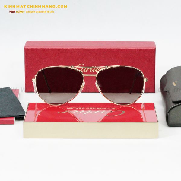  KÍNH MÁT CARTIER CT0083S-003 61-16 