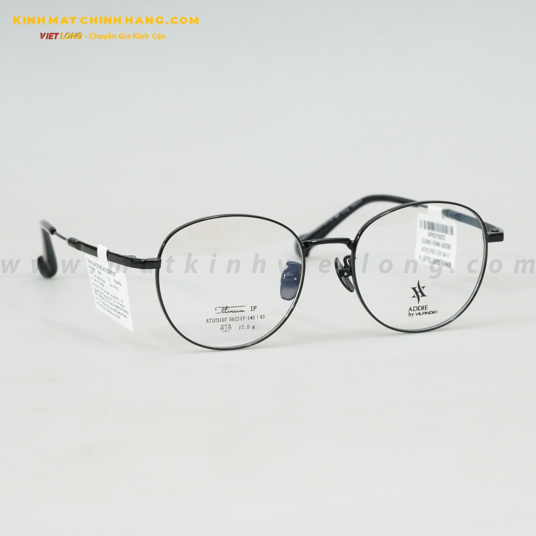  GỌNG KÍNH ADDIE ATIC3107-C6 50-17 