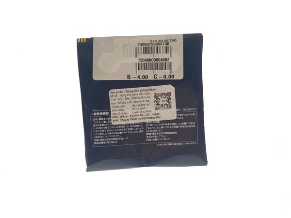  TRÒNG NIKON 1.60 CẬN LOẠN 