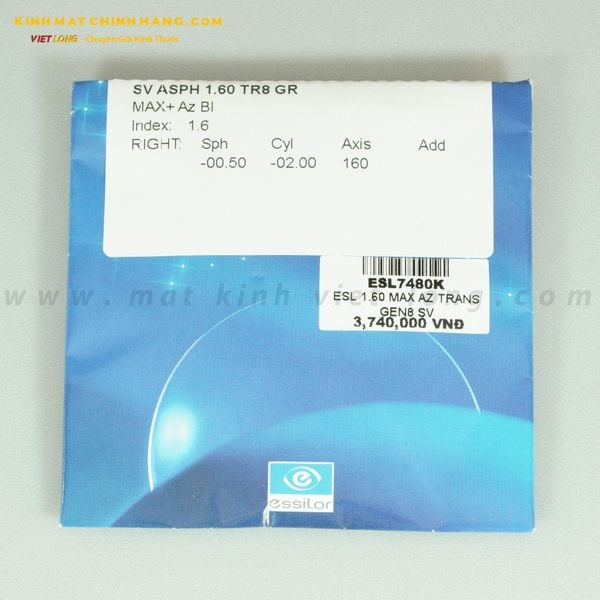  TRÒNG ESL 1.60 MAX AZ TRANS GEN8 SV 