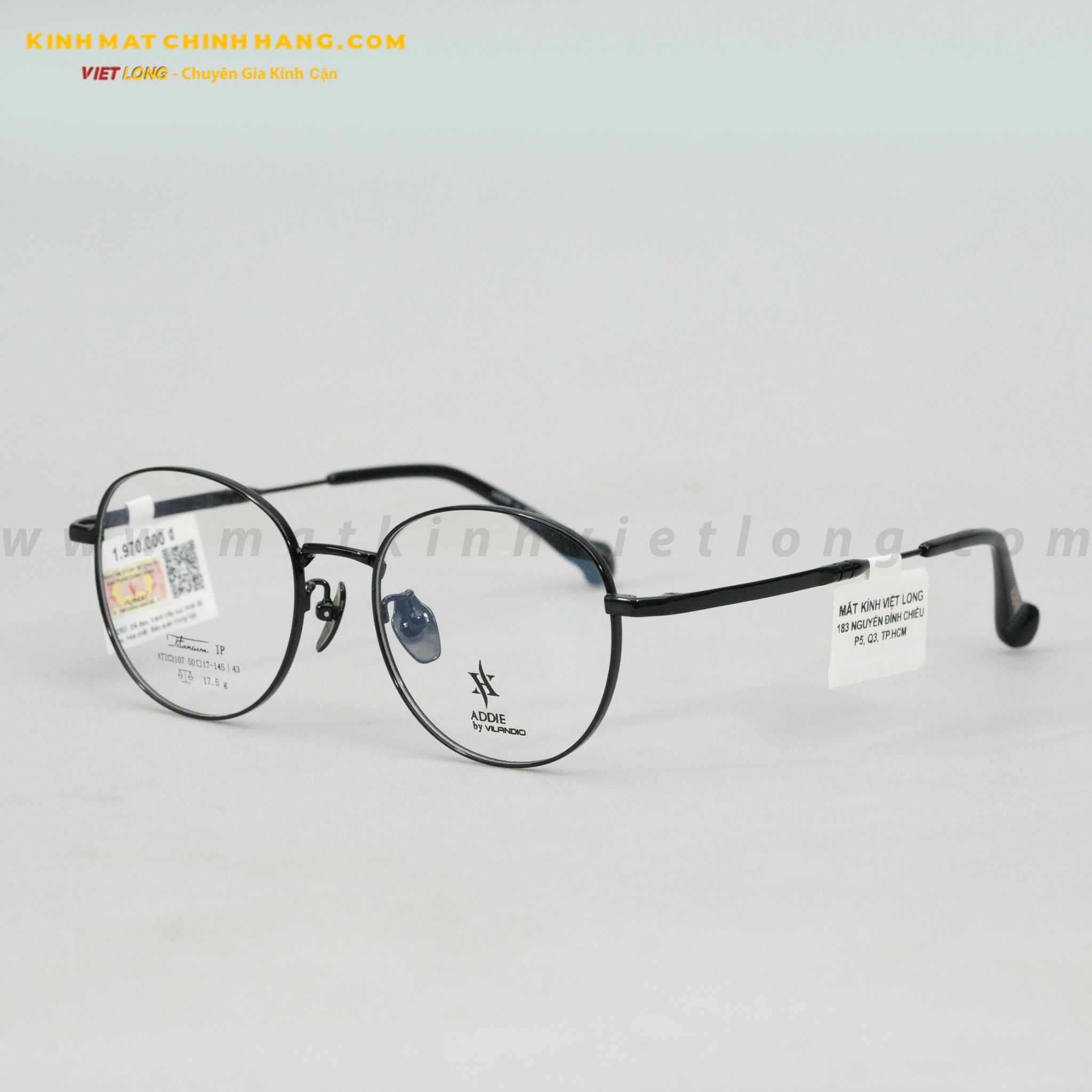  GỌNG KÍNH ADDIE ATIC3107-C6 50-17 