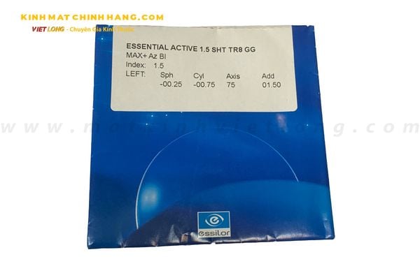  ĐA TRÒNG ESSILOR ESSENTIAL GEN8 ACTIVE 1.50 